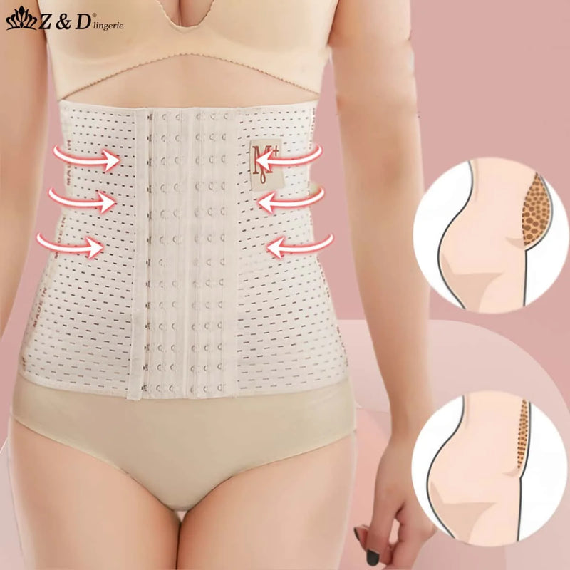 Modelador de Cintura Feminino – Estilo Casual com Alta Elasticidade