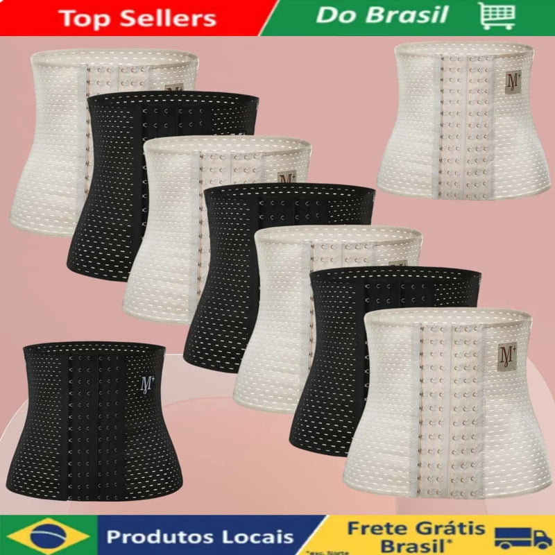 Modelador de Cintura Feminino – Estilo Casual com Alta Elasticidade