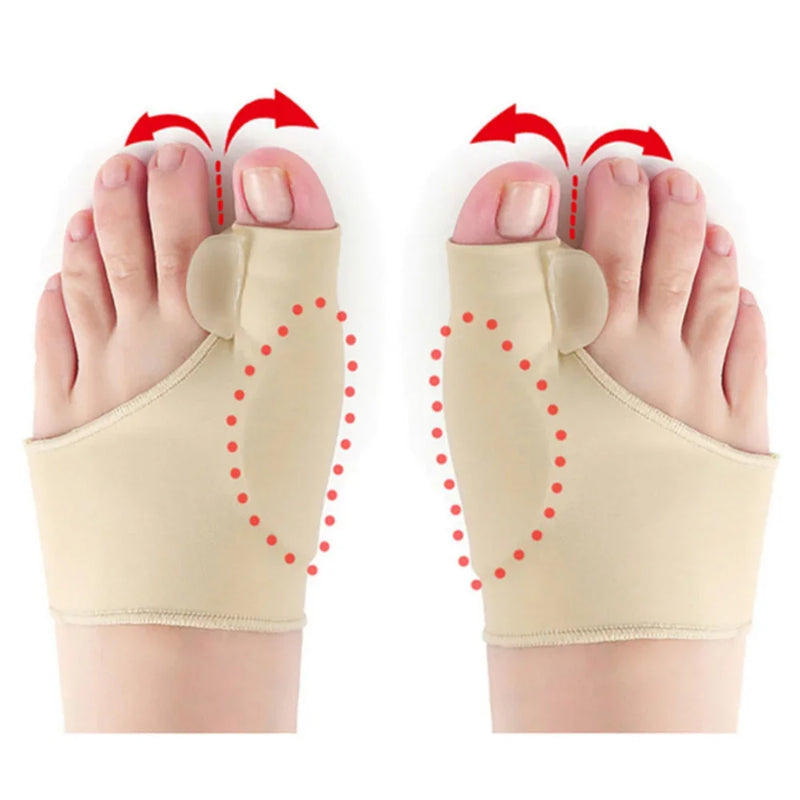 Corretor de Joanetes Hallux Valgus, Endireitador de Dedos em Martelo, Alívio da Dor nos Pés, Ferramentas Ortopédicas para Pedicure e Cuidados com os Pés